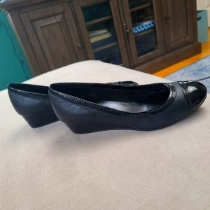 Cole Haan Black Wedges